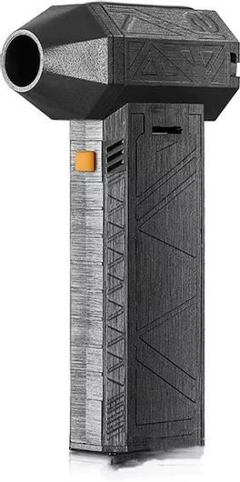 Ανεμιστήρας Χειρός Techsuit Mini Super Jet Fan YY01 Turbo Fan and Hammer με 3 Ταχύτητες 120W 8000mah 130000 RPM Μαύρο