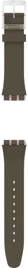 Λουράκι Ρολογιού Swatch Polarmy από Σιλικόνη 20mm Khaki