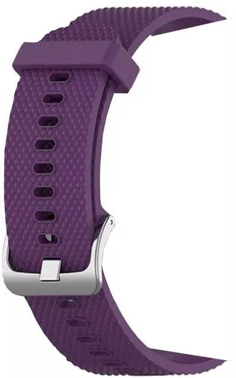 Λουράκι Ρολογιού από Σιλικόνη 18mm Purple