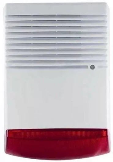 Σειρήνα Συναγερμού Sigma Security OS359R Εξωτερική Ενσύρματη 12V με Κόκκινο Φως