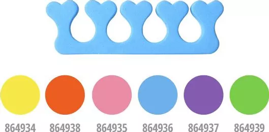 Διαχωριστικά Δαχτύλων Euro Fashion για Πεντικιούρ Σετ 2τμχ