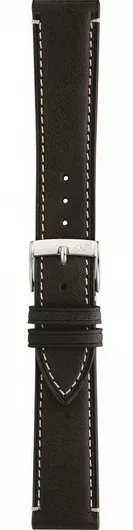Λουράκι Ρολογιού Morellato Straps El Greco από Δέρμα 18mm Μαύρο