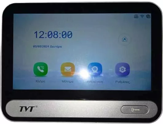 Μόνιτορ Θυροτηλεόρασης TVT Digital Technology TD-E2137 με Wifi Μαύρο