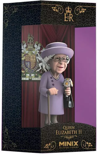 Φιγούρα Δράσης Minix Royals: Queen Elizabeth II 12cm