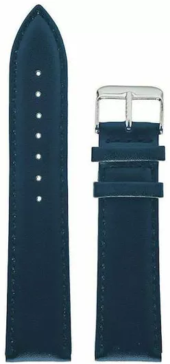 Λουράκι Ρολογιού από Δέρμα 16mm Blue