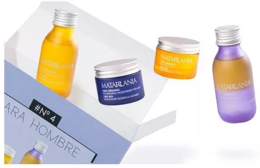 Ανδρικό Σετ Περιποίησης Matarrania για Ενυδάτωση με Make up Remover & Toner & Κρέμα Ματιών & Κρέμα Προσώπου