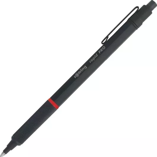 Στυλό Rotring Rapid Pro Black Ballpen 0.5mm