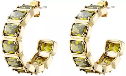 Γυναικεία Σκουλαρίκια Κρίκοι Oxette Urban από Μέταλλο με Ζιργκόν