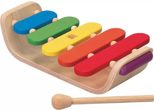 Μουσικό Παιχνίδι Plan Toys Ξυλόφωνο από Ξύλο 28x18x7cm για 12+ Μηνών