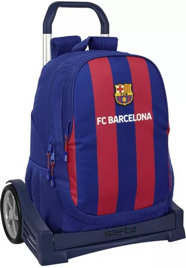 Σχολική Τσάντα Τρόλει F.C. Barcelona Μπλε/Κόκκινο