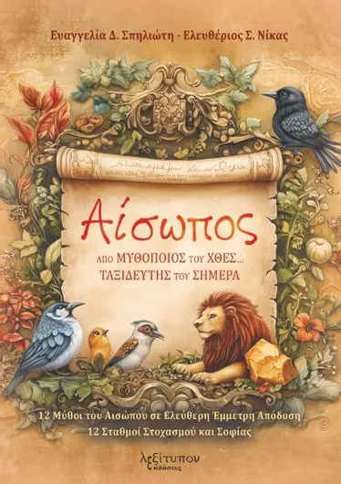 Αίσωπος: 12 Μύθοι του Αισώπου σε Ελεύθερη Έμμετρη Απόδοση 12 Σταθμοί Στοχασμού και Σοφίας