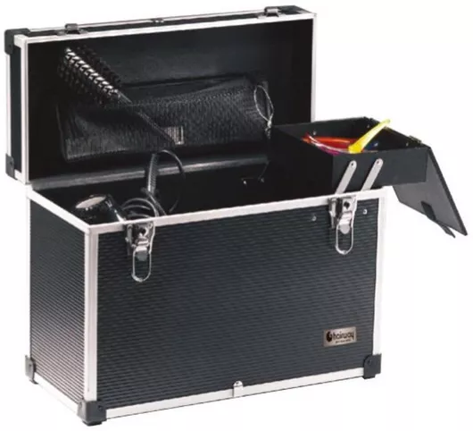 Βαλιτσάκι Αισθητικής Hairway 34x45x20cm Μαύρο 