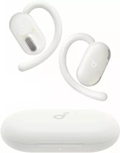 Soundcore by Anker V20i Open Ear Bluetooth Handsfree Ακουστικά με Αντοχή στον Ιδρώτα & Θήκη Φόρτισης Λευκό