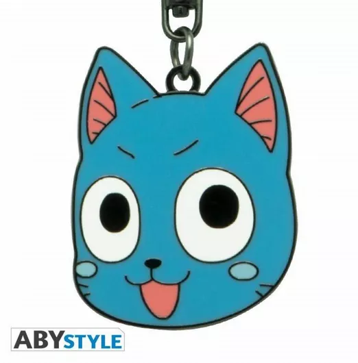 Μπρελόκ Abystyle Fairy Tail: Happy Μεταλλικό Μπλε