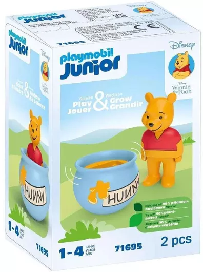 Playmobil Junior Disney Winnie the Pooh Ο Γουίνι με Ένα Βάζο Μέλι για 12+ Μηνών #71695