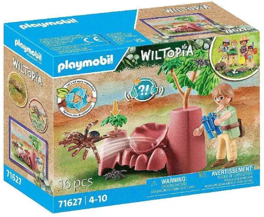 Playmobil Wiltopia Εξερευνητής & Πελώρια Αράχνη για 4+ Ετών #71627