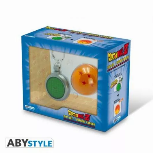 Σετ Δώρου Abystyle Μπρελόκ & Dragonball Πολύχρωμο 2τμχ