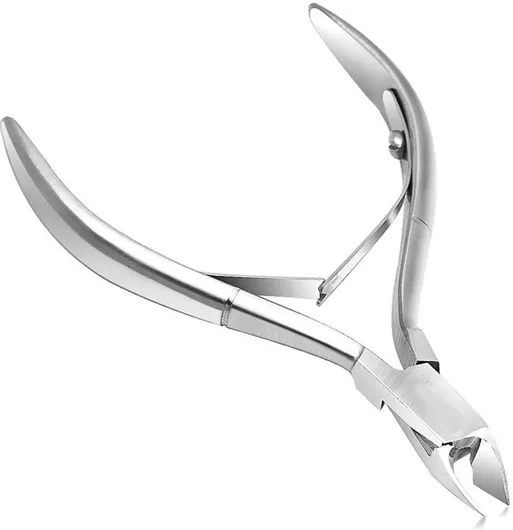 Πενσάκι Επωνυχίων 10cm 7mm Ασημί