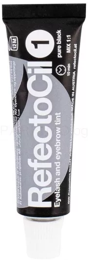  Βαφή Φρυδιών Refectocil Νο.1 Pure Black 15ml