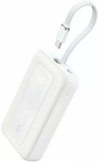 Anker Zolo Power Bank 10000mAh 30W με Θύρα USB-C Λευκό
