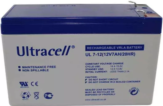 Mπαταρία Συναγερμού Ultracell UL-1270 12V 7Ah