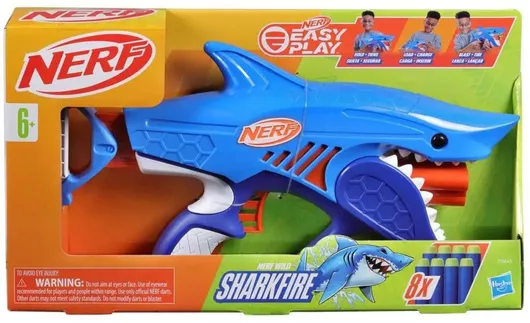 Nerf Εκτοξευτής Sharkfire Elite 2.0 για 8+ Ετών