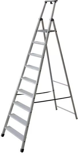 Σκάλα Facal Piu' Su Maxi Αλουμινίου με 8+1 Σκαλοπάτια