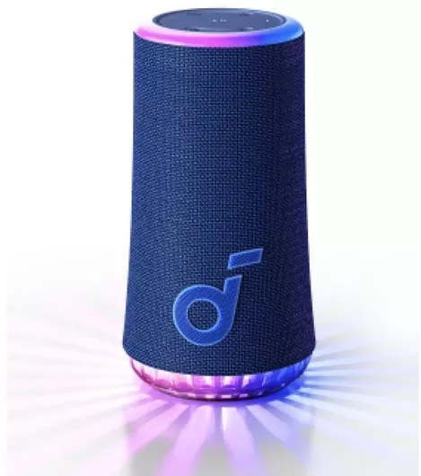 Anker SoundCore Glow Αδιάβροχο Ηχείο Bluetooth 30W με Διάρκεια Μπαταρίας έως 18 ώρες Μπλε