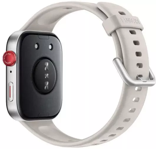 Huawei Watch Fit 3 Aluminium 43mm Αδιάβροχο με Παλμογράφο Λευκό