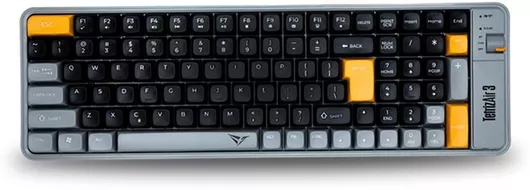 Πληκτρολόγιο Alcatroz TETRIZ-AIR3-BLK Ασύρματο Bluetooth International English