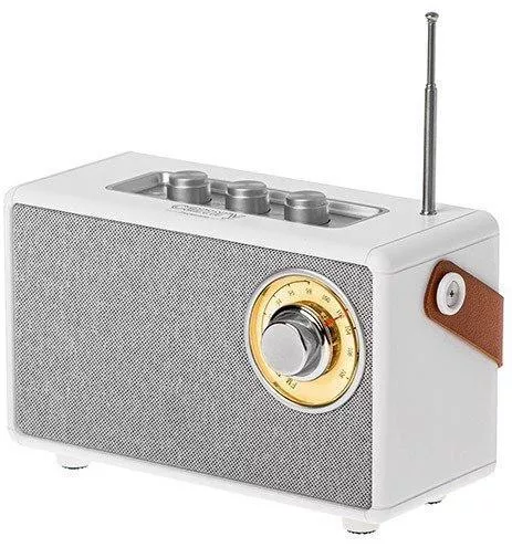 Ηχείο Bluetooth Camry 5W με Ραδιόφωνο & 5 Ώρες Λειτουργίας Λευκό