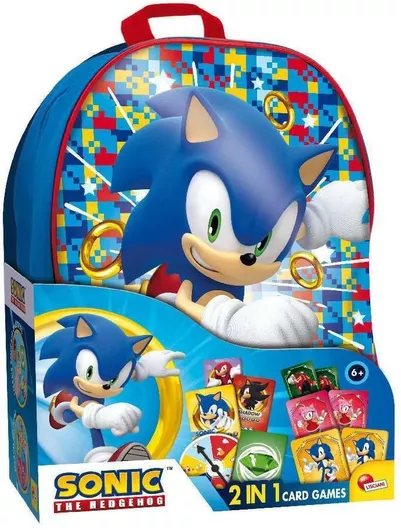 Επιτραπέζιο Lisciani Sonic The Hedgehog Συλλογή Παιχνιδιών σε Σακίδιο για 6+ Ετών