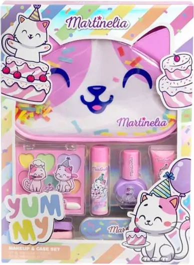 Παιχνίδι Μακιγιάζ/Μανό Martinelia Yummy Makeup & Case Set για 3+ Ετών