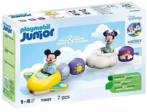 Playmobil Junior Τρενάκι του Μίκυ και της Μίνι Μάους για 1-4 ετών