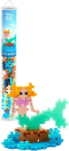 Τουβλάκια Plus-Plus The Little Mermaid Tube για 5+ Ετών Σετ 100τμχ