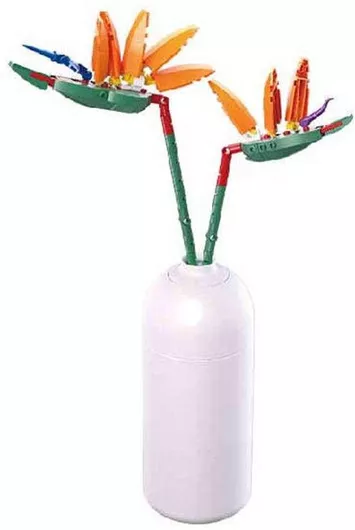 Τουβλάκια Sluban Pleyerid Λουλούδι του Γερανού Strelitzia Reginae για 10+ Ετών Σετ 140τμχ