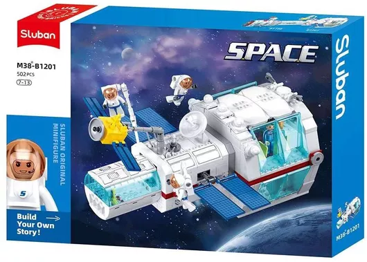 Τουβλάκια Sluban Space Dream Station Core Module για 6+ Ετών Σετ 502τμχ