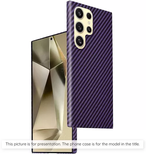 Θήκη Κινητού Back Cover Techsuit για Samsung Galaxy S25 Ultra - Carbonite FiberShell - Purple