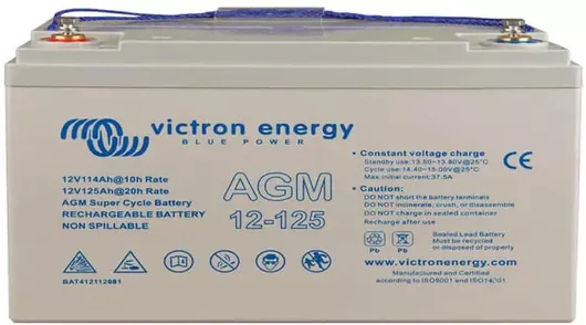 Μπαταρία Σκάφους Victron 12v/125Ah AGM Type