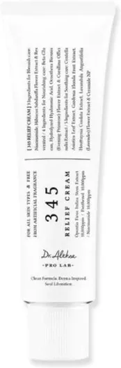 Dr. Althea 345 Relief Κρέμα Προσώπου για Ενυδάτωση, Ατέλειες & Ερυθρότητα με Υαλουρονικό Οξύ & Νιασιναμίδη 50ml