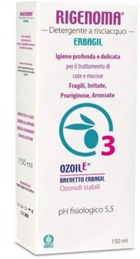 Υγρό Καθαρισμού Σώματος Erbagil Rigenoma Rinsing Detergent 150ml