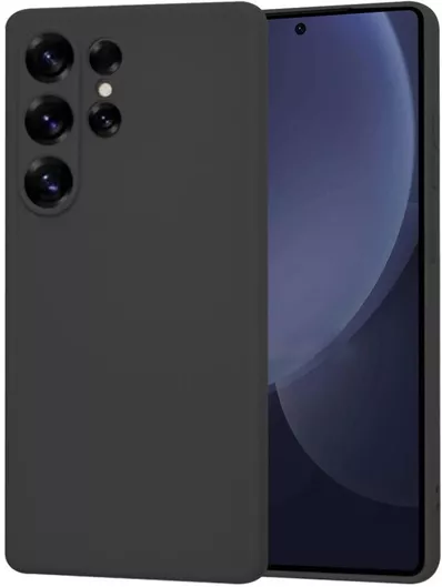 Techsuit Softflex Back Cover Σιλικόνης Μαύρο Samsung Galaxy S25 Ultra - Techsuit