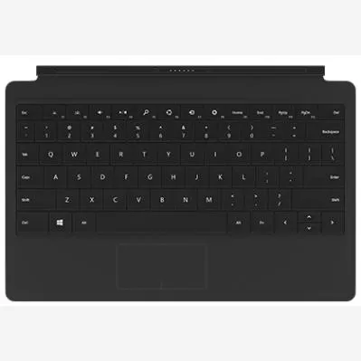 Πληκτρολόγιο για Tablet Microsoft Surface Type Cover 2 με Touchpad Ασύρματο Ισπανικά Μαύρο