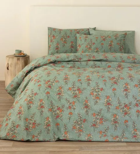 Σετ Μαξιλαροθήκες Palamaiki Fashion Life FL6246 52x72cm Πράσινο