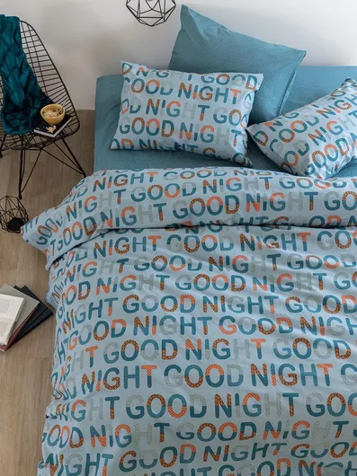 Σετ Μαξιλαροθήκες Palamaiki Fashion Life FL6247 52x72cm Μπλε