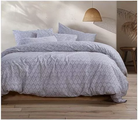 Σεντόνια Nef-Nef Homeware Βαμβακερό Υπέρδιπλο 240x260cm Σετ 4τμχ Torredo Grey