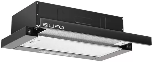 Απορροφητήρας Silifo SF6665 Συρόμενος  60cm Μαύρο