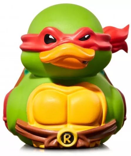 Numskull Mini Tubbz Teenage Mutant Ninja Turtles - Raphael Φιγούρα Παπάκι Μπάνιου 5cm