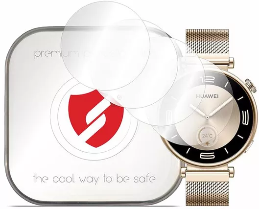 Tempered Glass Smart Protection για Huawei Watch GT 4 41mm Σετ 4τμχ