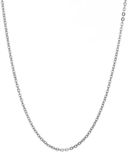 Unisex Αλυσίδα Λαιμού Graloro από Ατσάλι 80cm